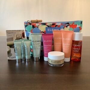 ELEMIS Skincare Bundle with Rixo Cosmetic Bag
